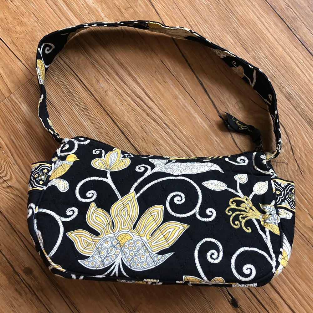 Vera Bradley Yellow Bird Mini Bag